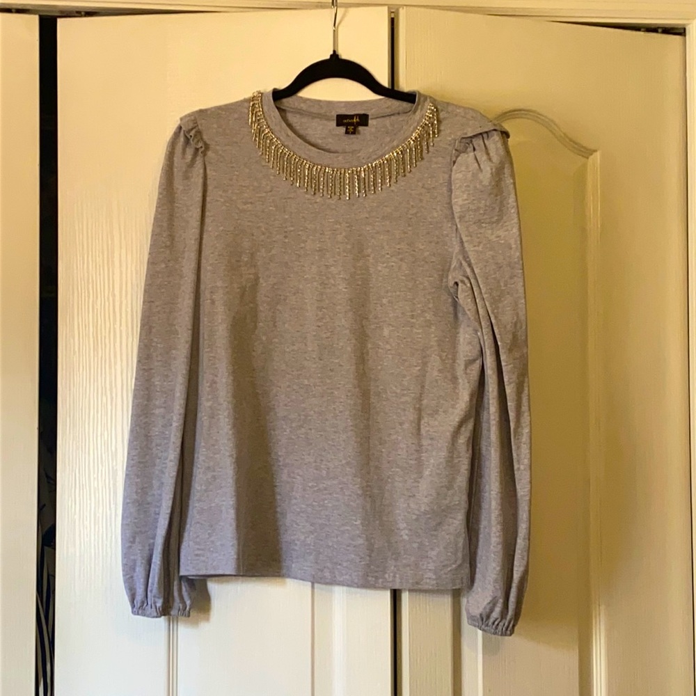 Brand new grey blouse